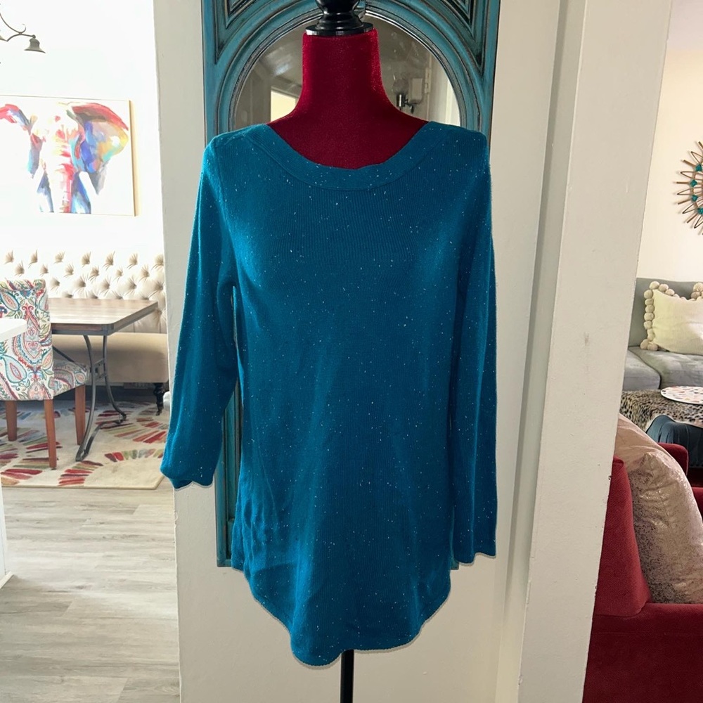 ❤️SOLD❤️Karen Scott Speckled Sweater